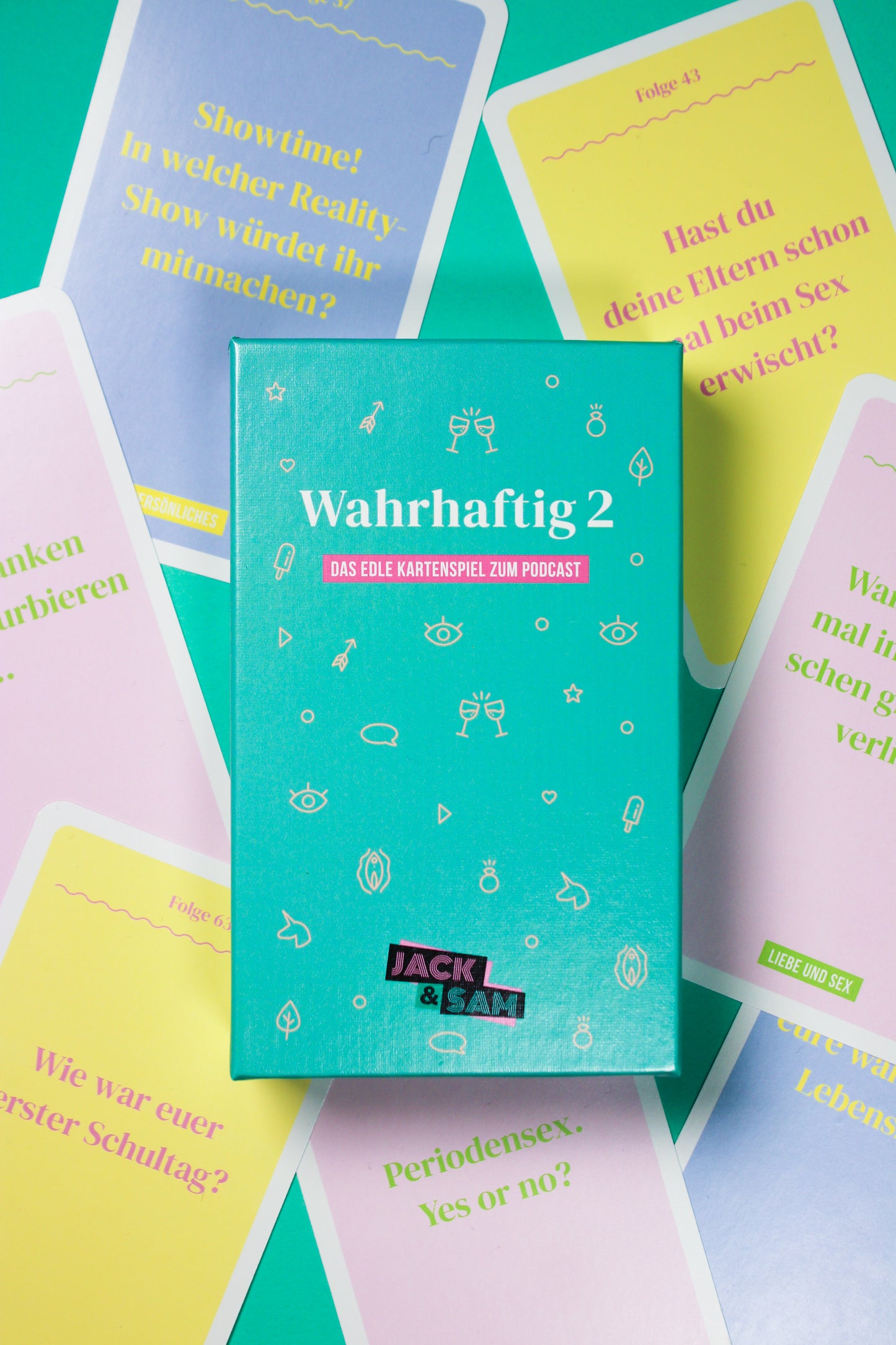 Wahrhaftig 2 – das edle Kartenspiel zum Podcast