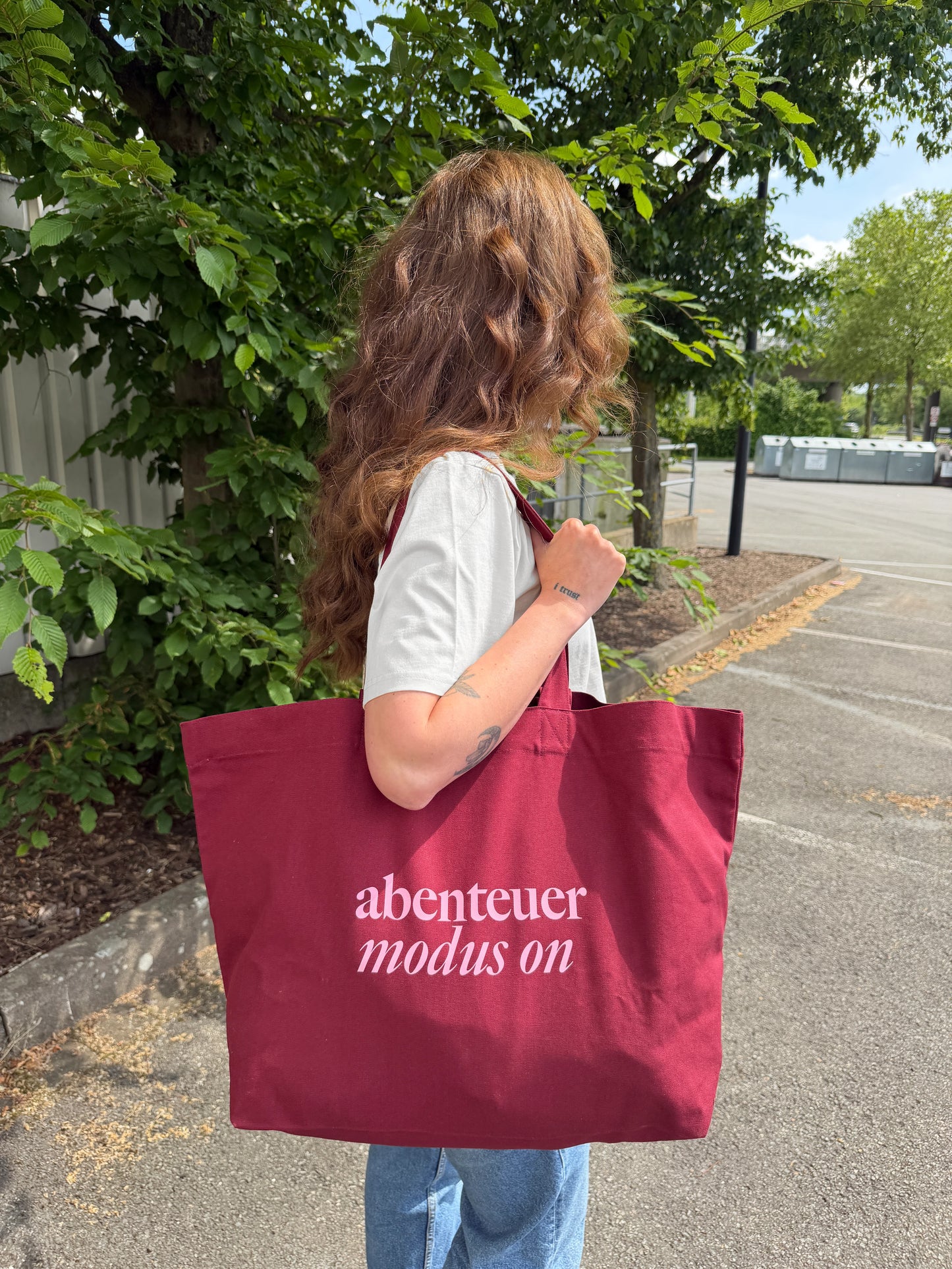 Abenteuermodus on Strandtasche