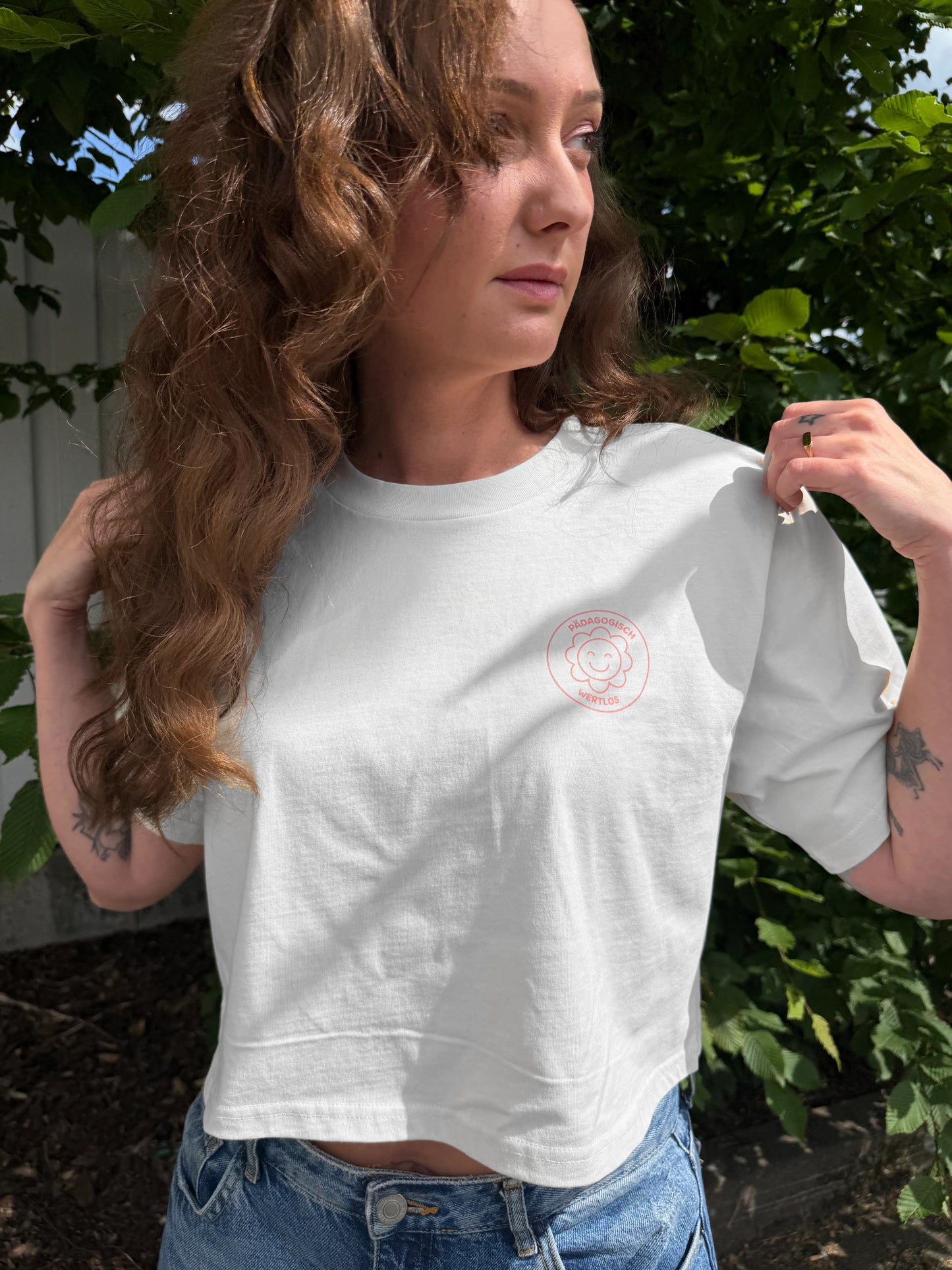 Pädagogisch wertlos Boxy Tee