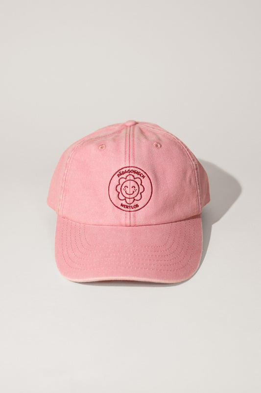 Cap "Pädagogisch Wertlos" in Hellrosa